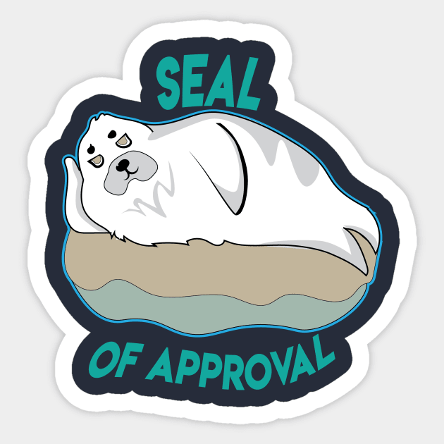 Seal of Approval Sticker by FungibleDesign